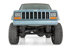 Jeep Cherokee LED Headlights - Front - Rough Country - 5